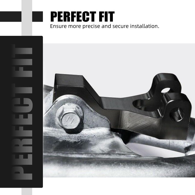 NICECNC ATV 3.5" Track 2" Front Lowering Kit Compatible with Yamaha Raptor 660R 700, YFZ 450, Blaster 200, Banshee 350 YFZ350 87-08, Warrior 350 87-04 Compatible with Honda TRX400EX TRX450R - Image 2